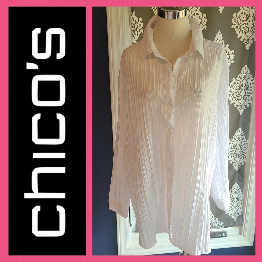 Chico's button down dress shirt